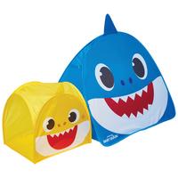 NAMIOT DO ZABAWY BABY SHARK SPIELZELT & TUNNEL - niebieski/różnokolorowy, Konventionell, metal/tkanina (68/138/84cm)