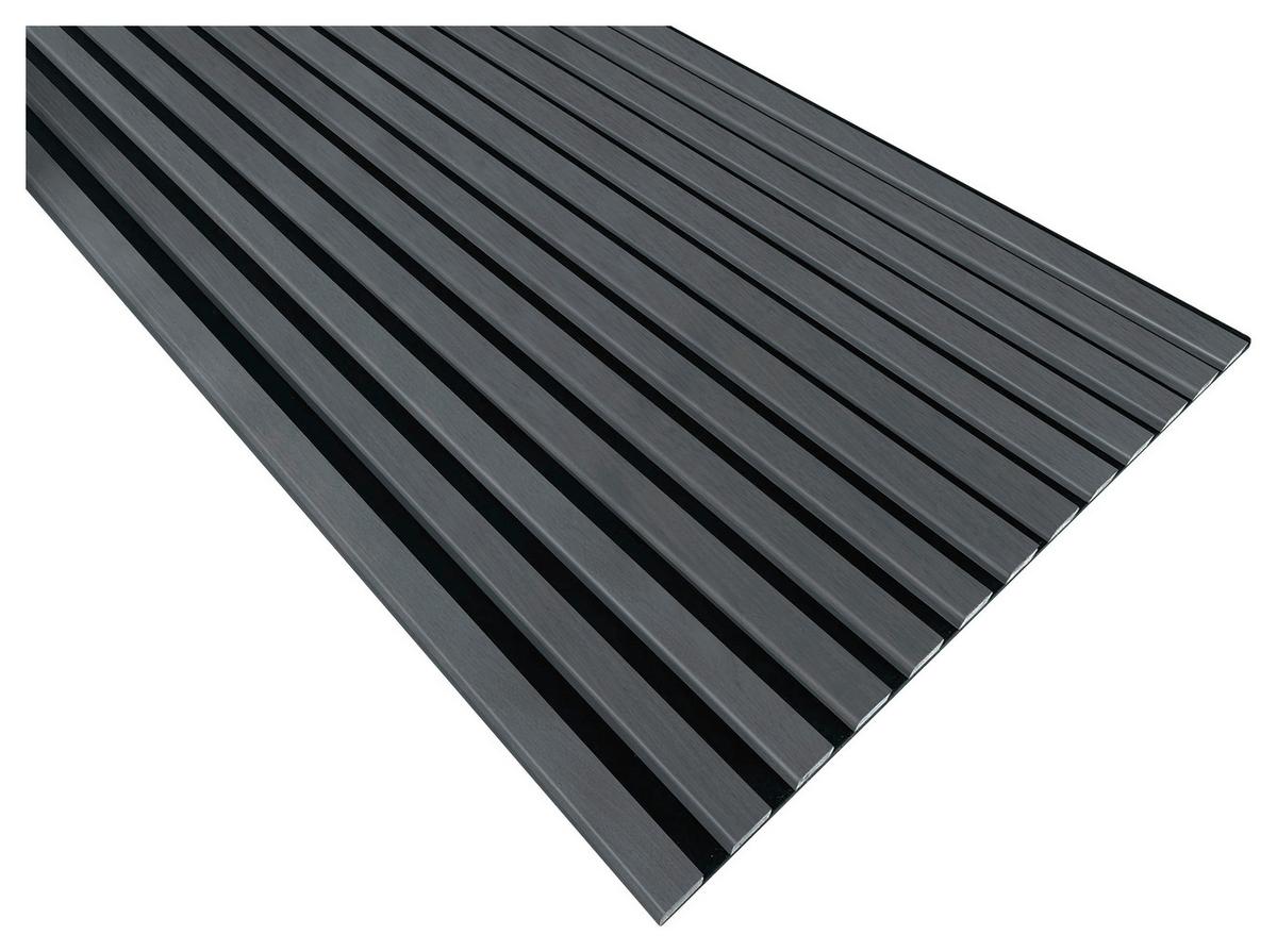 Akustični Panel Josef, Temni Hrast, 2-Delni Set - temni hrast, Moderno, umetna masa/leseni material (60/120/2cm)