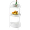 HYLLA ANCONA -EXKLUSIV- -SB- - vit, Modern, metall (34/84.5/28cm) - Mömax