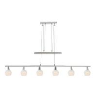 Viseča Led-svetilka Elliot, S Sijalko - Basics, kovina/steklo (90/9,8/160cm) - Globo