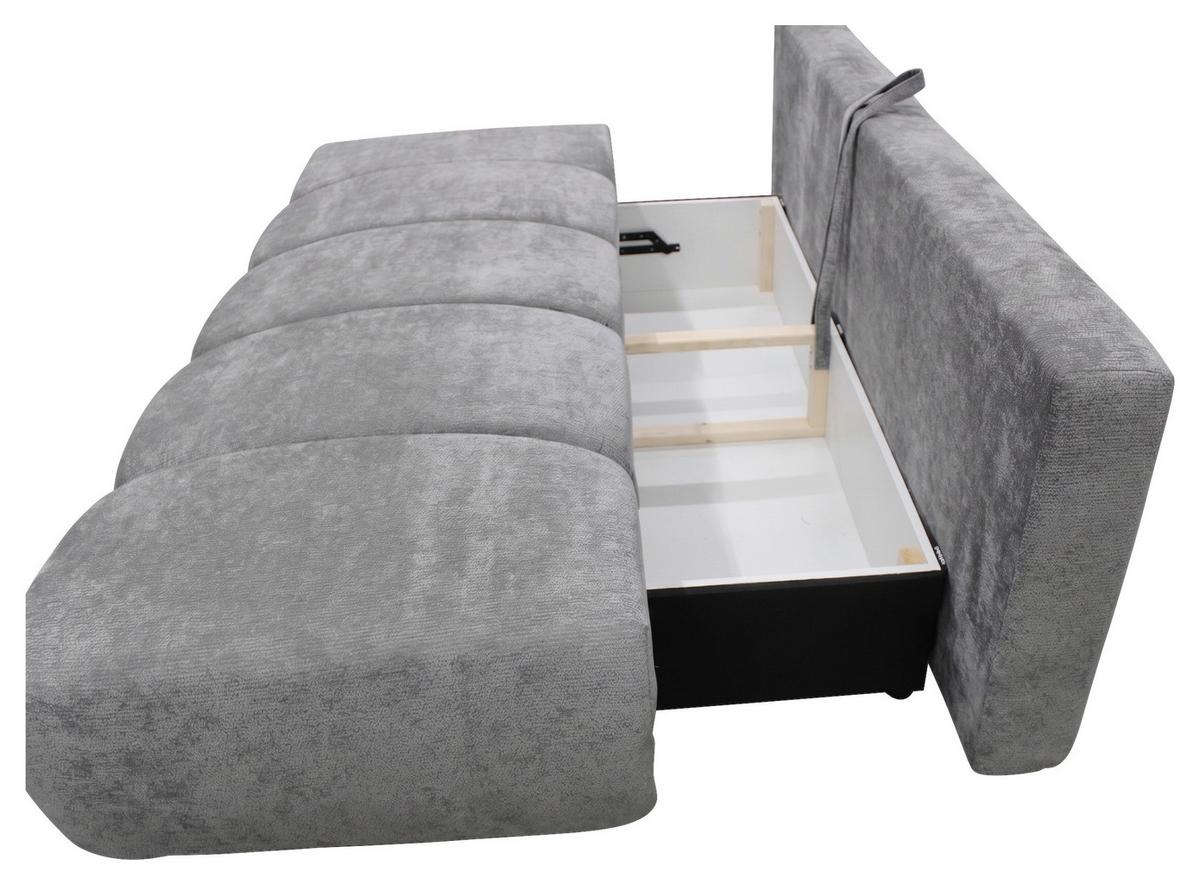 Canapea extensibila WIND - roz antic/gri, Design, textil (214/73-94/100cm) - Modern Living