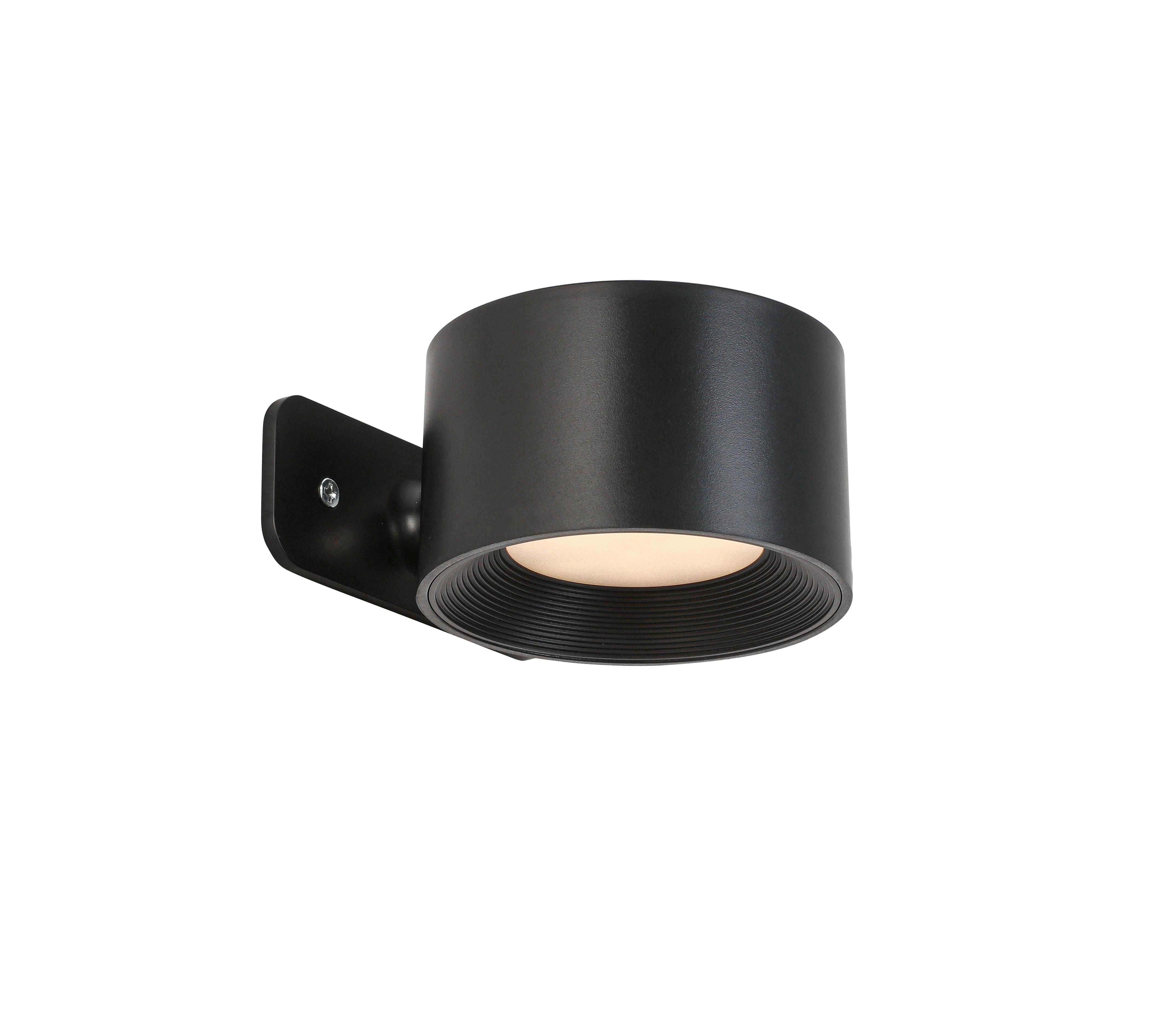 KINKIET AKUMULATOROWY SPOT *SBN* - czarny, Basics, tworzywo sztuczne/metal (9,2/8/4,5cm) - Novel