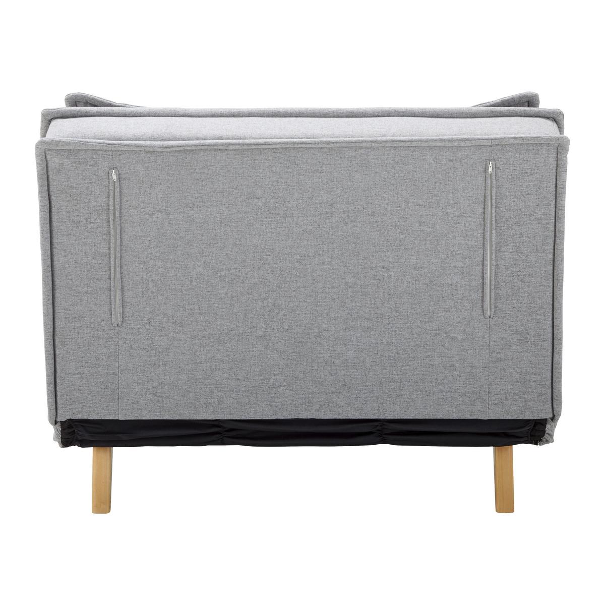 FOTOLIU EXTENSIBIL LAYLA - gri deschis, Modern, lemn/textil (104/92/84cm) - Bessagi Home