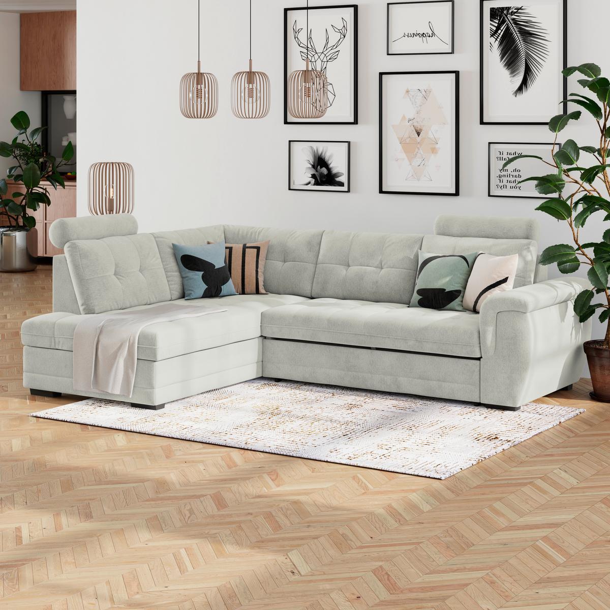 Coltar FALCO NEW - crem, Konventionell, textil (251/183cm) - Mömax