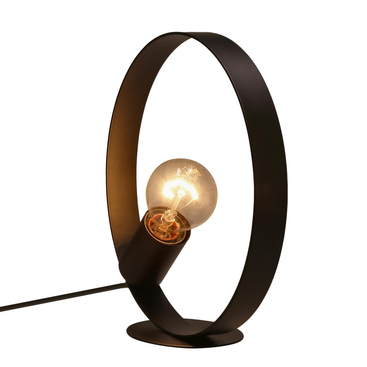Stolna Svjetiljka Nexo - crna, Trend, metal (10/25/25cm)