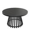 SOFFBORD PELA - svart, Modern, metall/trämaterial (90/45cm) - Bessagi Home