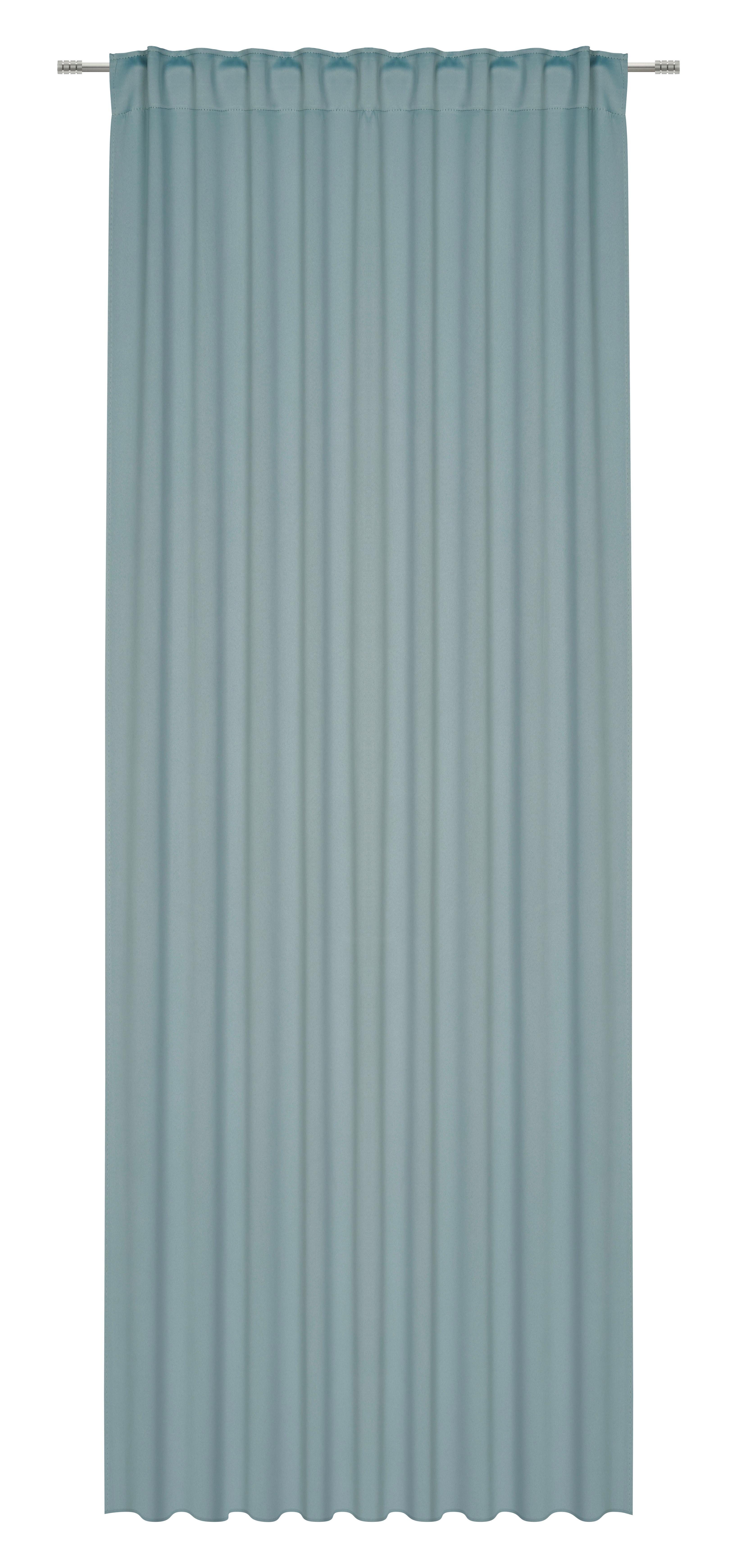 Sötétítőfüggöny 2db-Os Henri 140/245 - világoszöld, textil (135/245cm) - Mömax