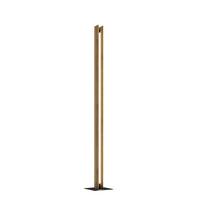 LAMPA STOJĄCA LED 142394 SAALBACH *WW* - czarny, Natur, metal/drewno (21/150cm) - Waldwelt