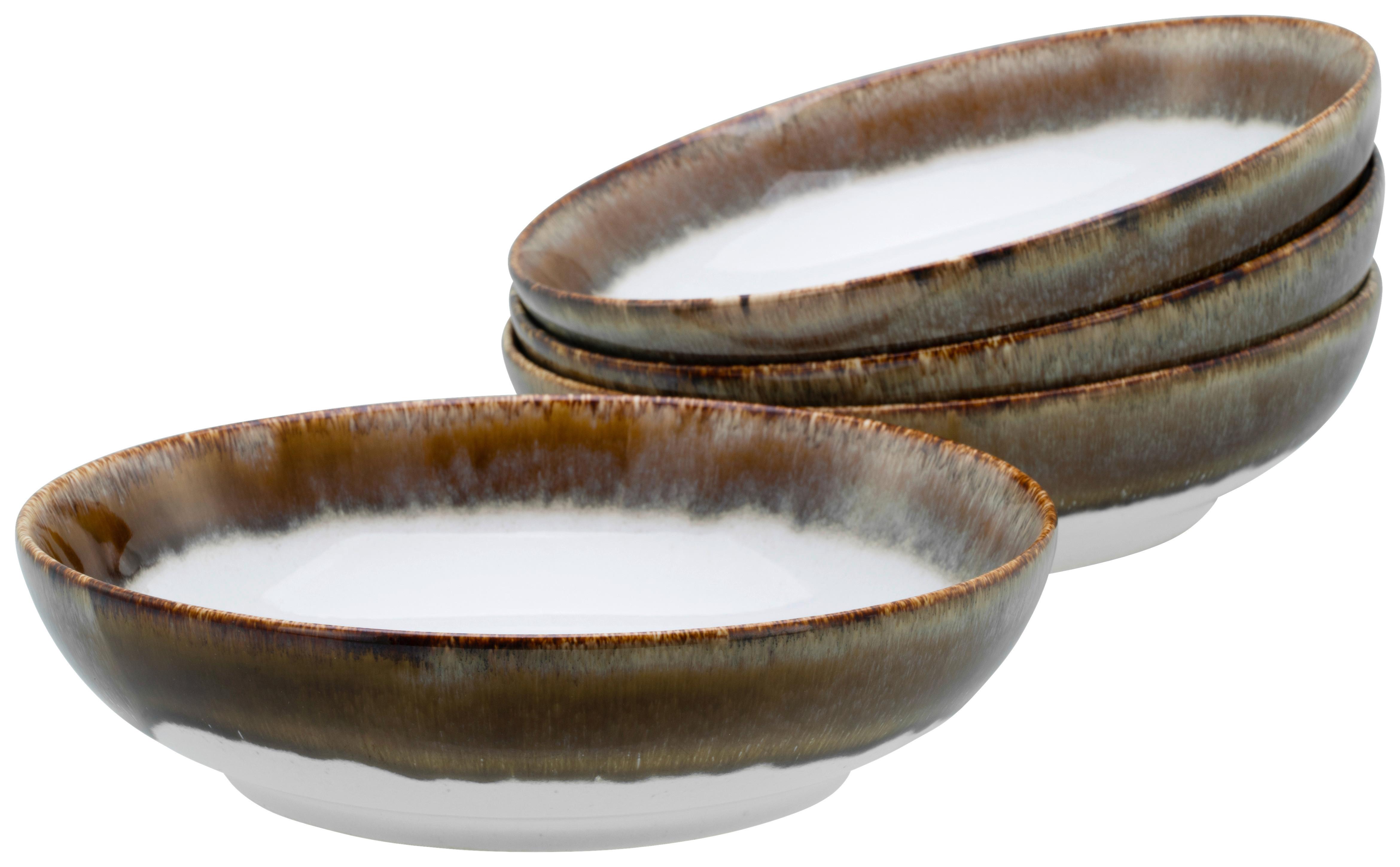 Set Posod Cascade Brown, 4-Delni - Design, keramika (22,5cm) - Creatable