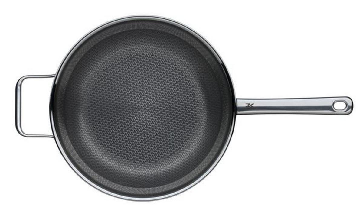 PATELNIA DO SMAŻENIA 1756486411 WMF - kolor srebrny/czarny, metal (28cm) - WMF