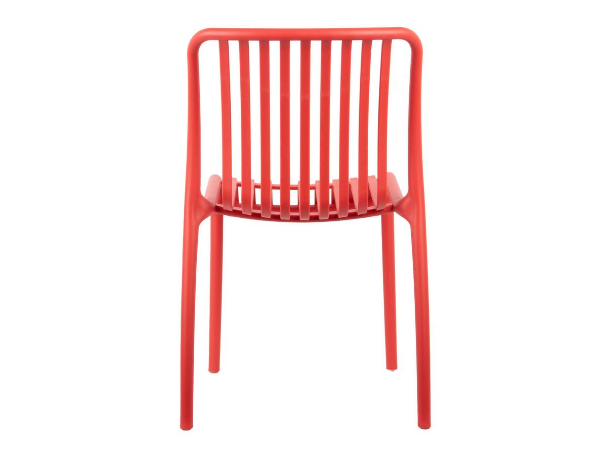 KRZESŁO DINING CHAIR GLEE - jasnoczerwony, Basics, tworzywo sztuczne (42/58/79cm) - Leitmotiv