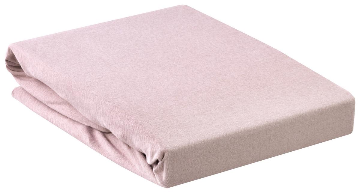 Gumis Lepedő Elasthan 180/200/40 - mauve, textil (180/200cm) - Premium Living