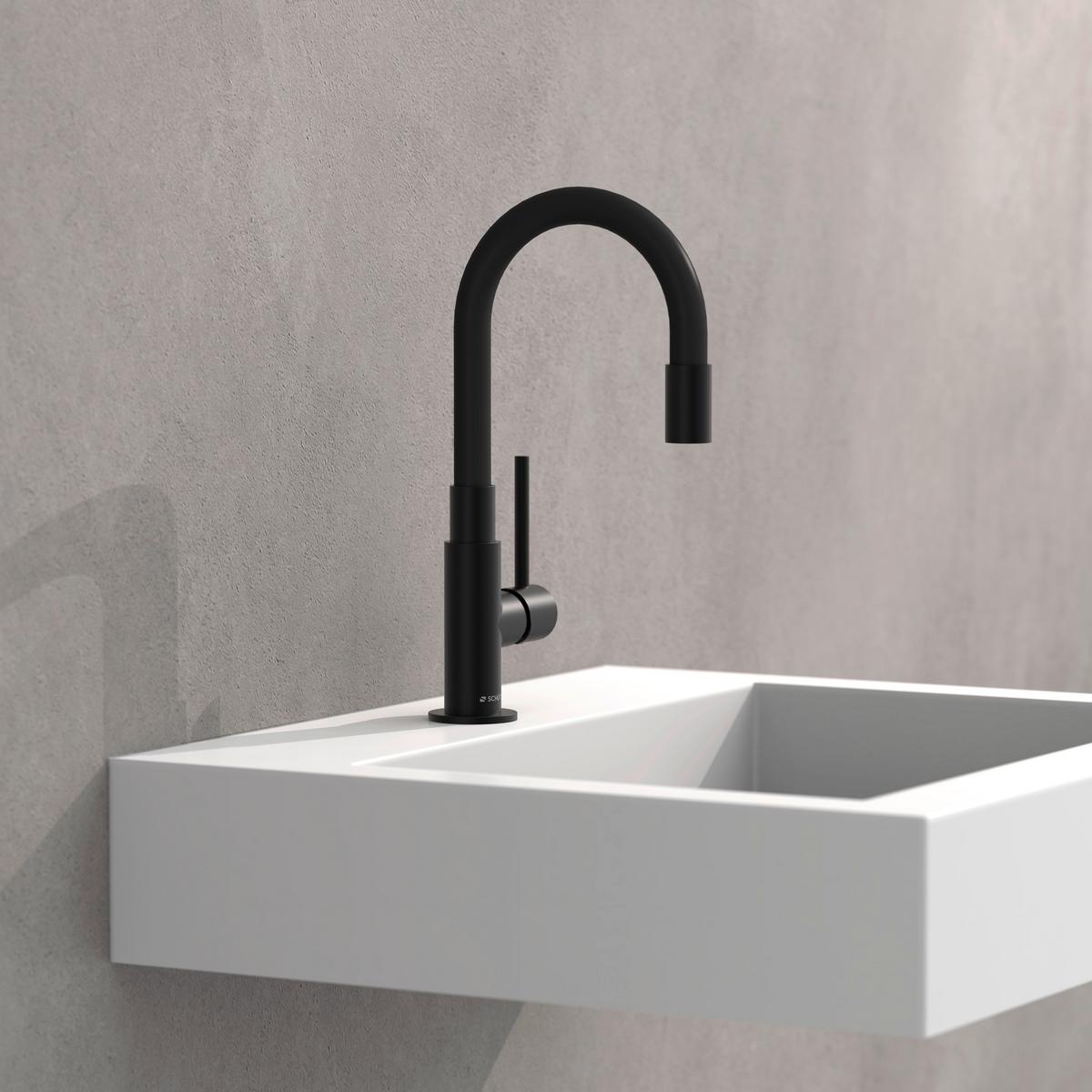 Konyhai Csaptelep Glasgow - fekete, fém (25/20/5cm) - Mömax