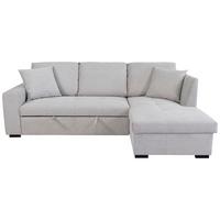 Kutna Garnitura Lukas - srebrne boje, Trend, tekstil (239/158cm) - Modern Living