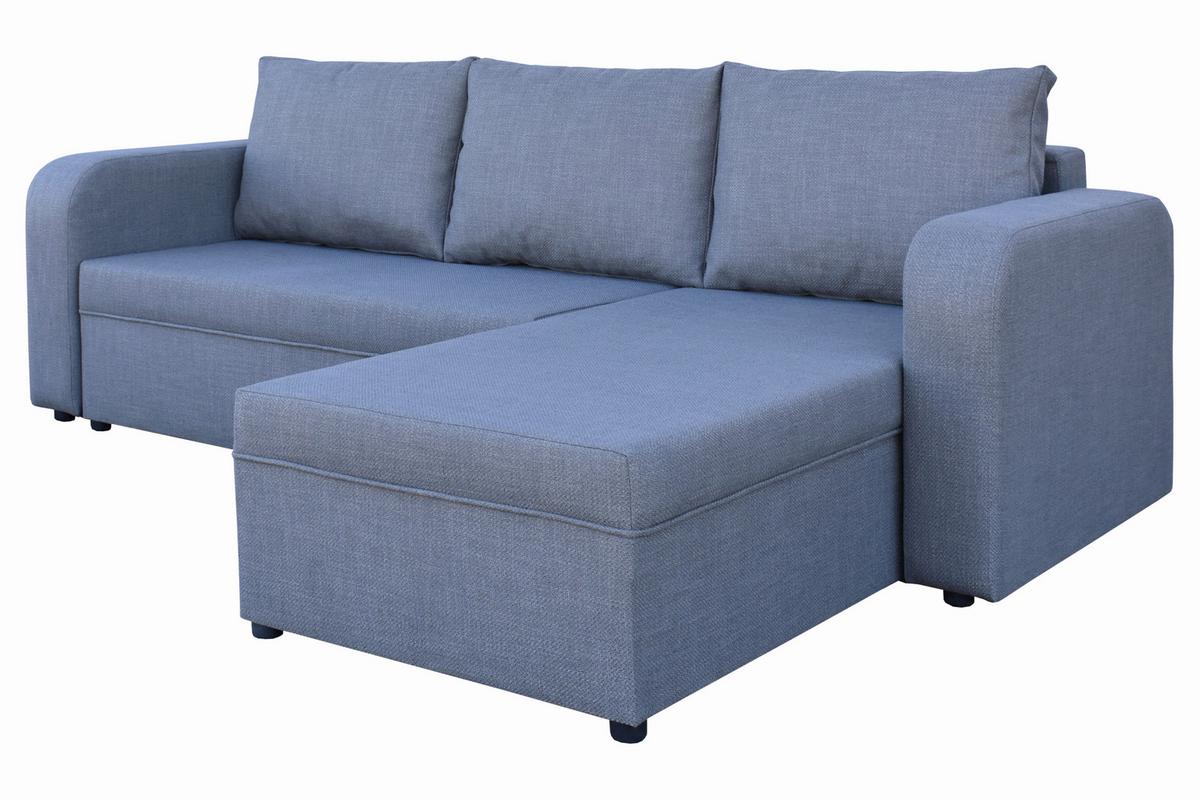 Kutna Garnitura Daisy - siva/crna, Moderno, drvni materijal/drvo (235/163cm) - Modern Living