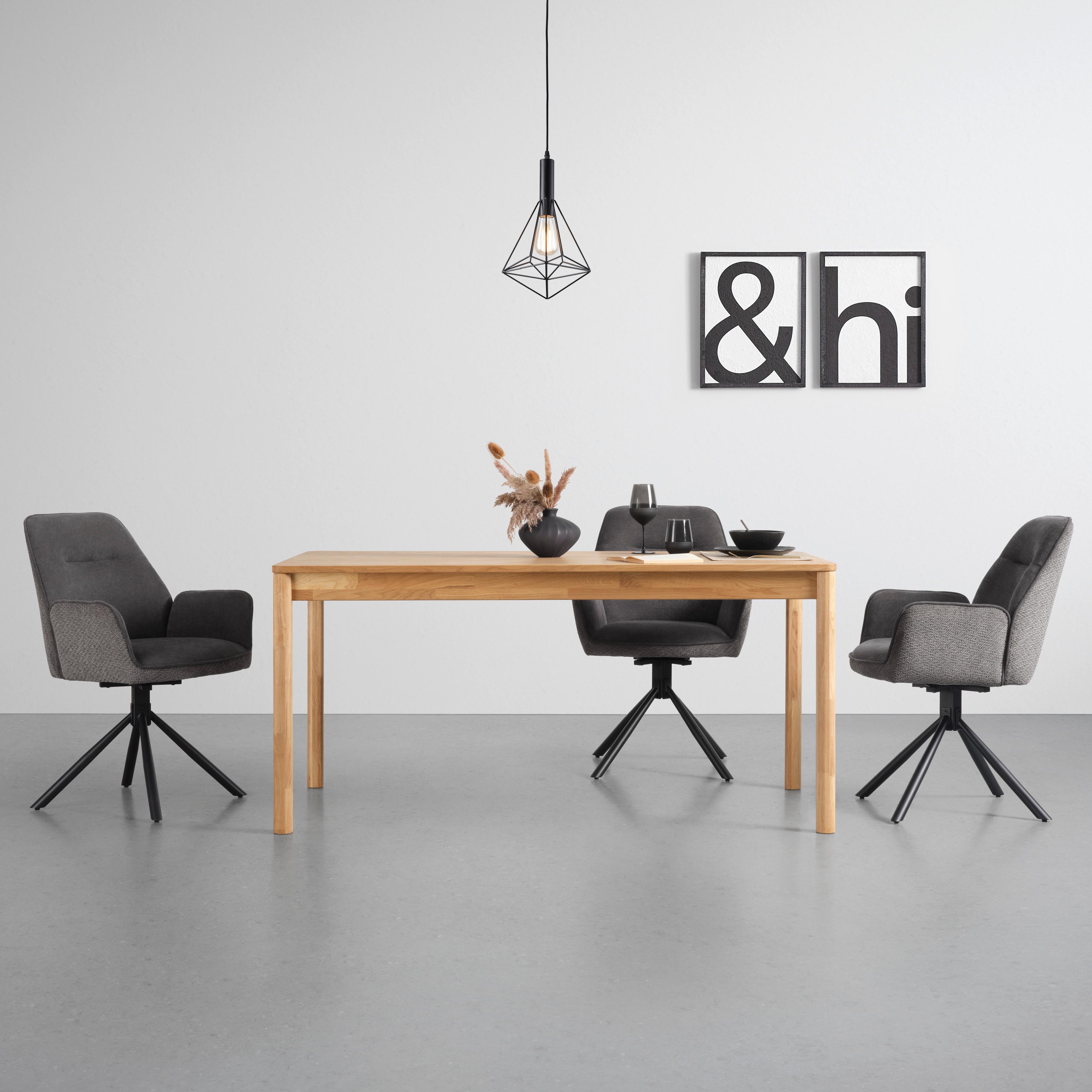 MATBORD LUND - naturfärgad, Modern, trä (140/80/76cm) - Mömax