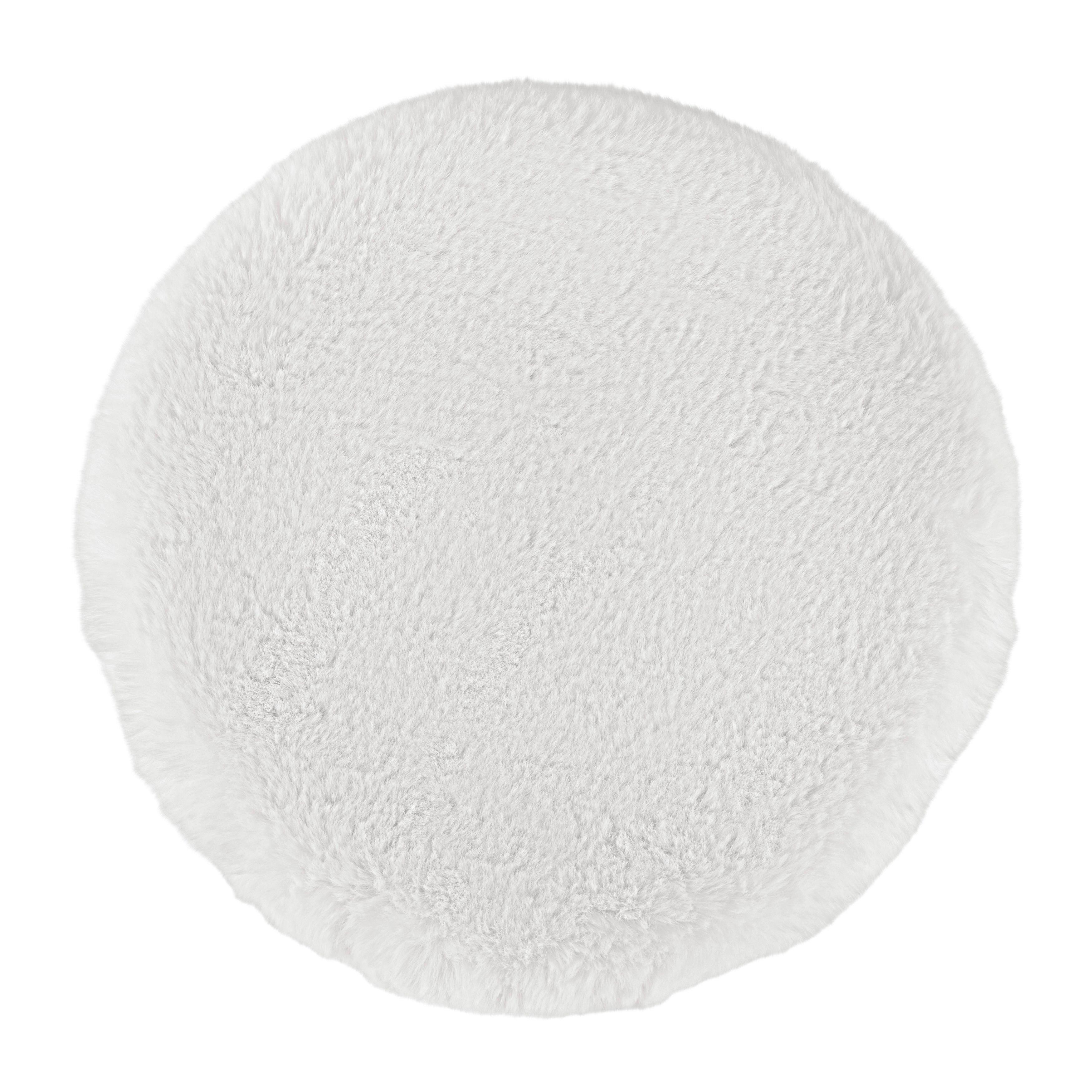 SITTKUDDE FLAUSCHI - vit, textil (35/3cm) - Mömax