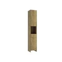 Dulap înalt Malibu - culoare lemn stejar, Modern, material pe bază de lemn (33/194/33cm) - Mömax