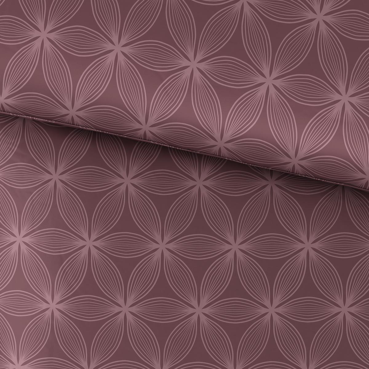 Bettwäsche Alex Design in Beere ca. 135x200cm - Beere, MODERN, Textil (135/200cm) - Premium Living