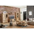 Vitrine in Braun aus Mangoholz - Naturfarben, LIFESTYLE, Holz (67/180/42cm) - ZANDIARA