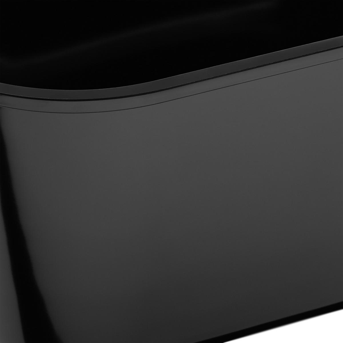 Škatla Za Kruh Fresh, Črna - črna/barve akacije, Trend, umetna masa/les (37/21,5/17,2cm) - Echtwerk