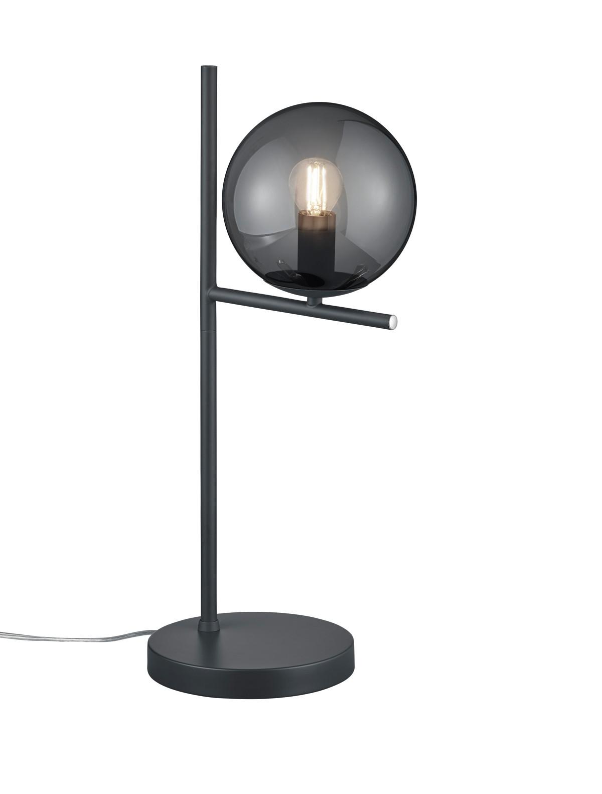 Tischleuchte Pure Anthrazit max. 28 Watt - Anthrazit, Basics, Metall (52/18/24,2cm) - Trio Leuchten