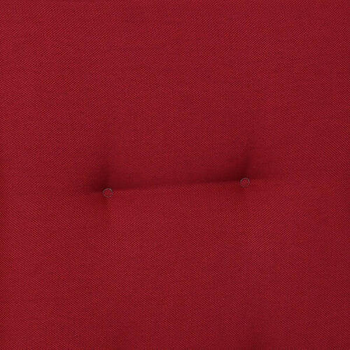 Sesselauflagenset 6-Teilig Kirschrot - Kirschrot, Basics, Textil (50/7/120cm)