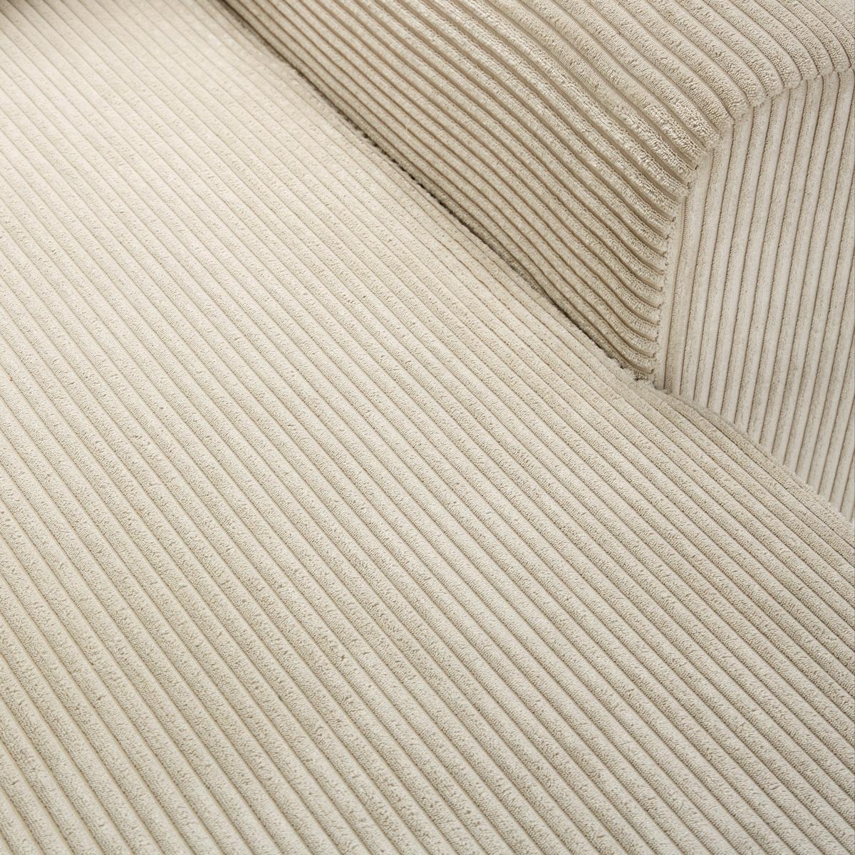 Colţar LILLE - bej, Modern, textil (232/110/156cm) - Best Price