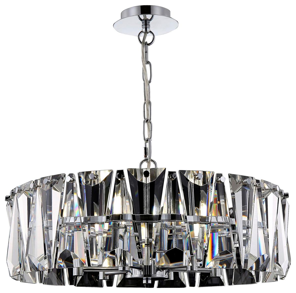 PENDELLEUCHTE PUNTES - Chromfarben, Basics, Glas/Metall (51,7/23,8/51,7cm) - MAYTONI