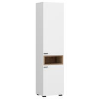 Ormar S Klasičnim Vratima Marlow - bijela/boje hrasta, Moderno, drvni materijal/plastika (46/194,9/41,6cm) - Modern Living