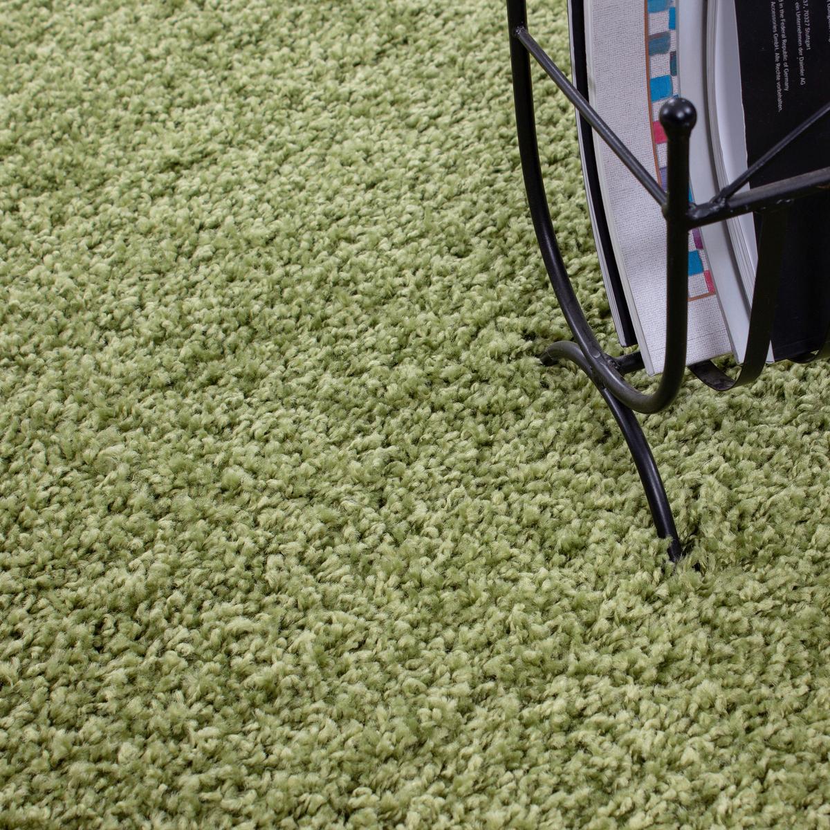 Hochflorteppich Life Green Grün ca. 160x230cm - Grün, KONVENTIONELL, Textil (160/230cm) - Novel