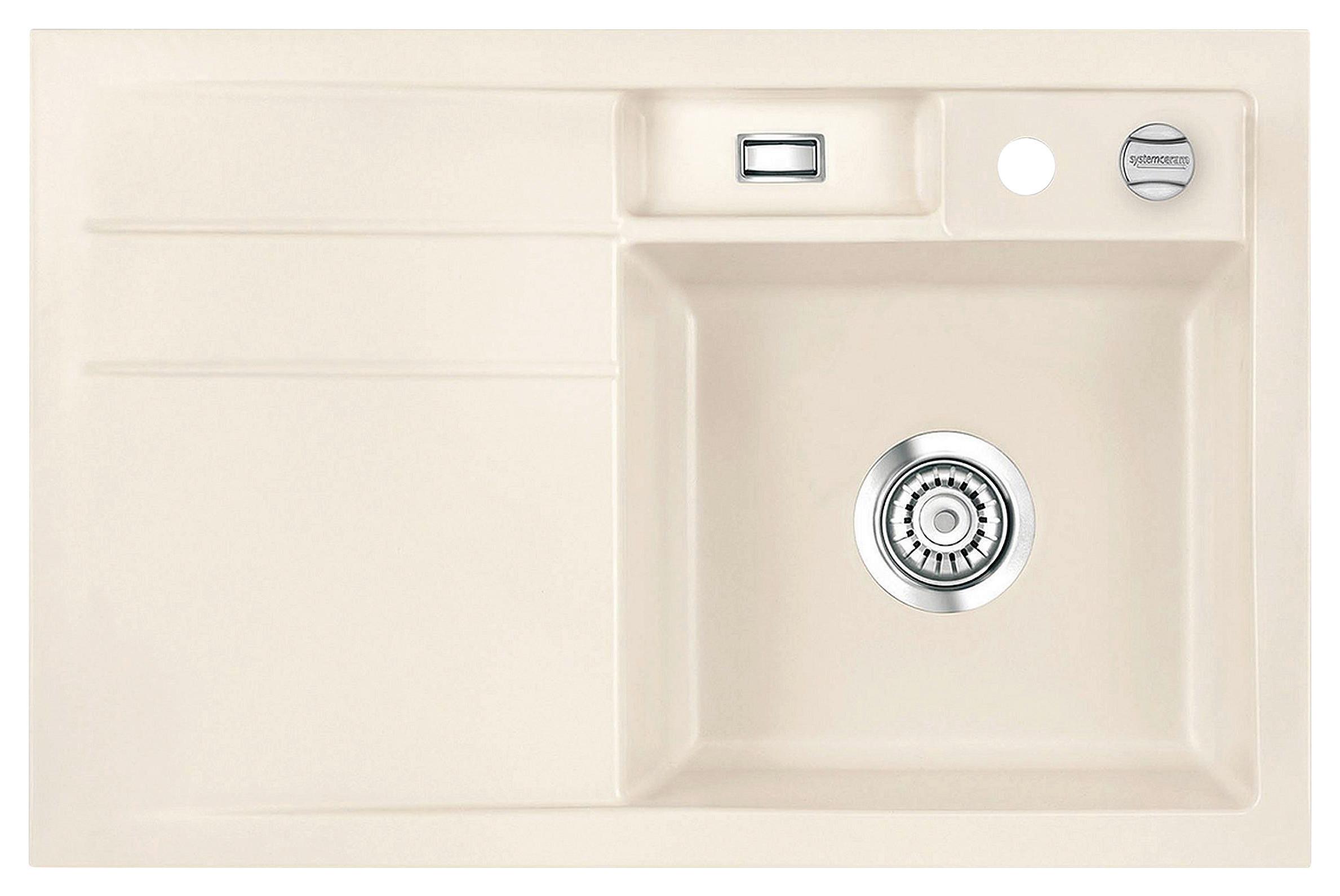Spüle 20190219 Beige - Beige, MODERN, Keramik (78/51cm) - Systemceram