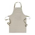 Schürze Ameline in Taupe - Taupe, ROMANTIK / LANDHAUS, Textil (60/90cm) - ZANDIARA