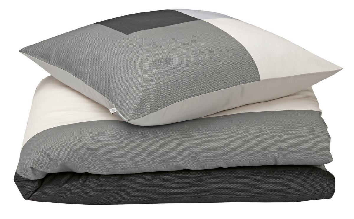 POŚCIEL DWUSTRONNA SW-ART - antracytowy/jasnoszary, Design, tkanina (135/200cm) - Schöner Wohnen