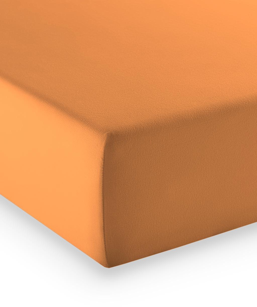 Fixleintuch Q 4000 38 - Aprikose, Basics, Textil (180-200/200-210cm) - Fleuresse