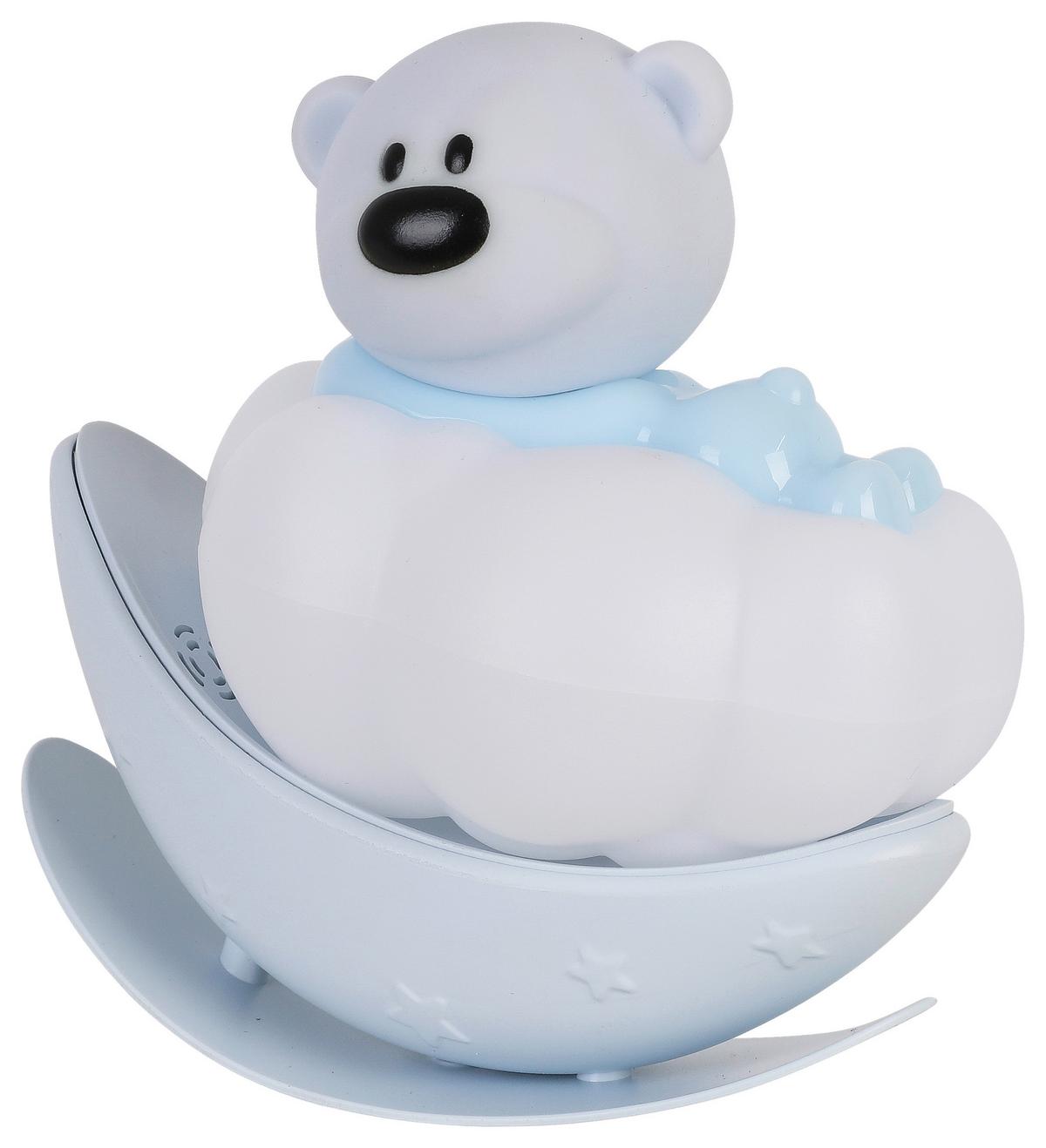 LED-Dekoleuchte Oli max. 2,5 Watt - Hellblau, Modern, Kunststoff (6,7/11/11,5cm) - Modern Living