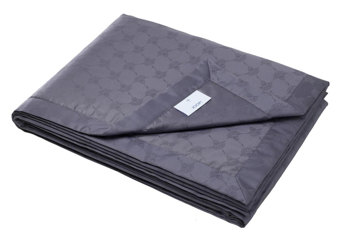 PLED JOOP! CORNFLOWER PLAID - antracytowy, Design, tkanina (150/210cm) - Joop!