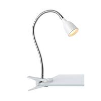 Tischleuchte Tulip Clip max. 3 Watt - Weiß, Basics, Metall (11,5/12/10,5cm) - Markslöjd