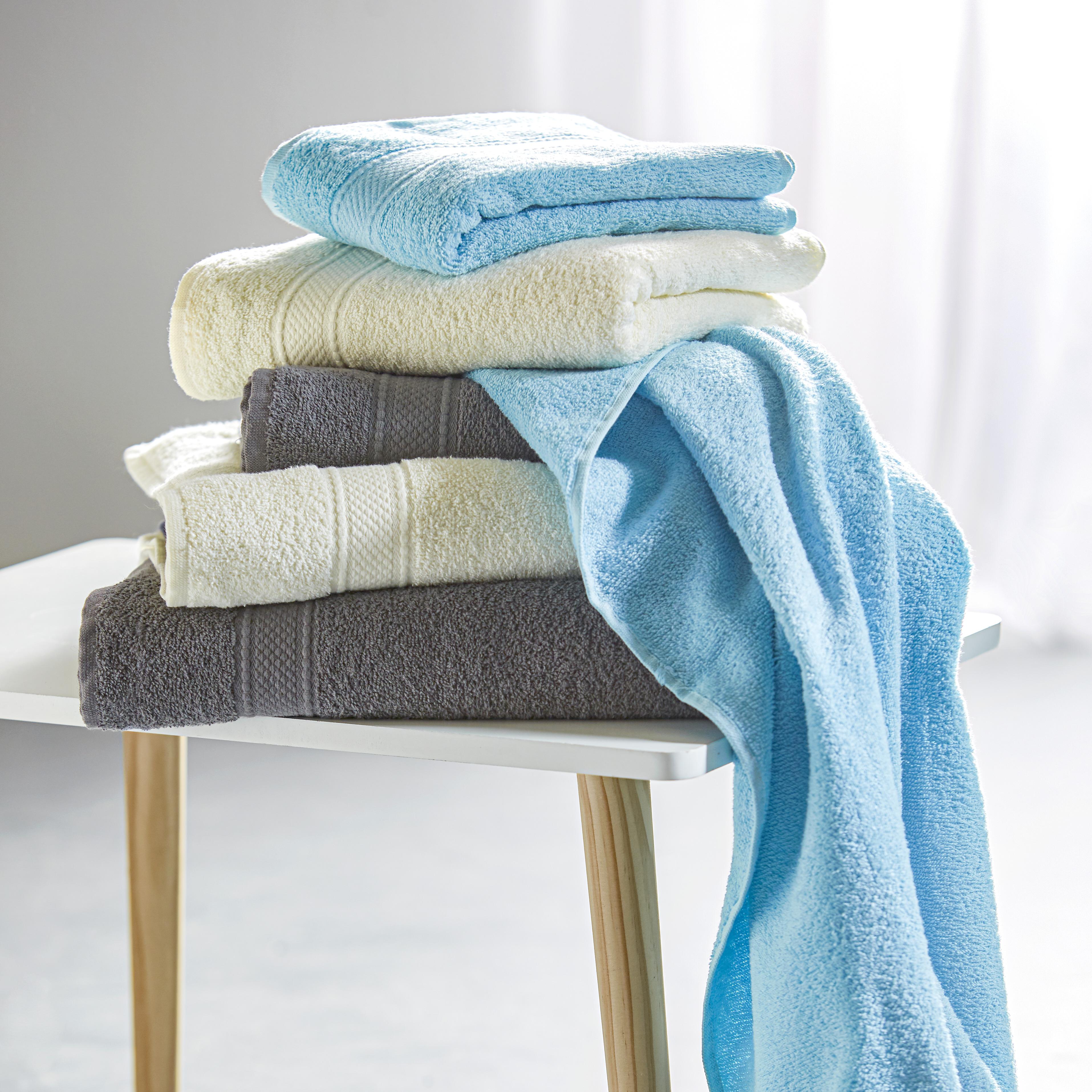 Handtuch Cindy in Offwhite ca. 50x100cm - Creme (50/100cm) - Modern Living