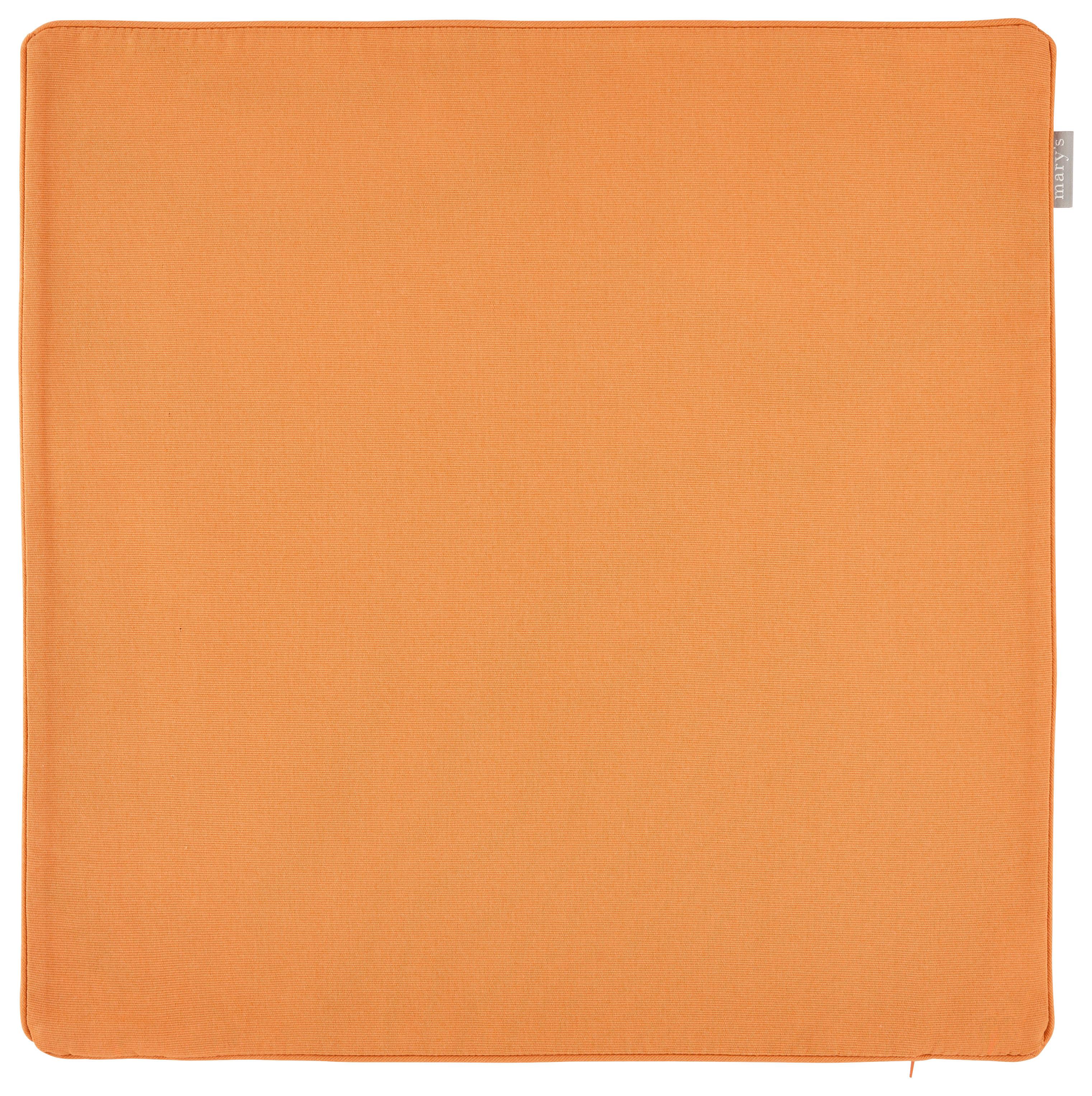 Kissenhülle Steffi in Orange ca. 50x50cm - Orange (50/50cm) - Modern Living