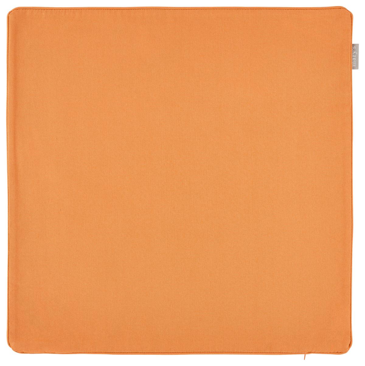 Kissenhülle Steffi in Orange ca. 50x50cm - Orange (50/50cm) - Modern Living