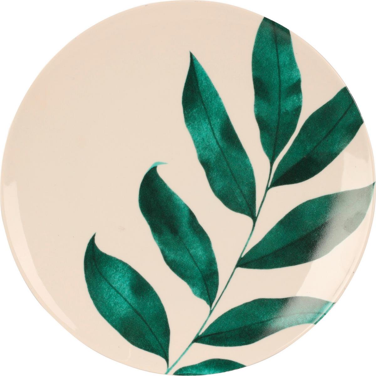Lapostányér Leaf - Trend, kerámia (27/2,5cm)