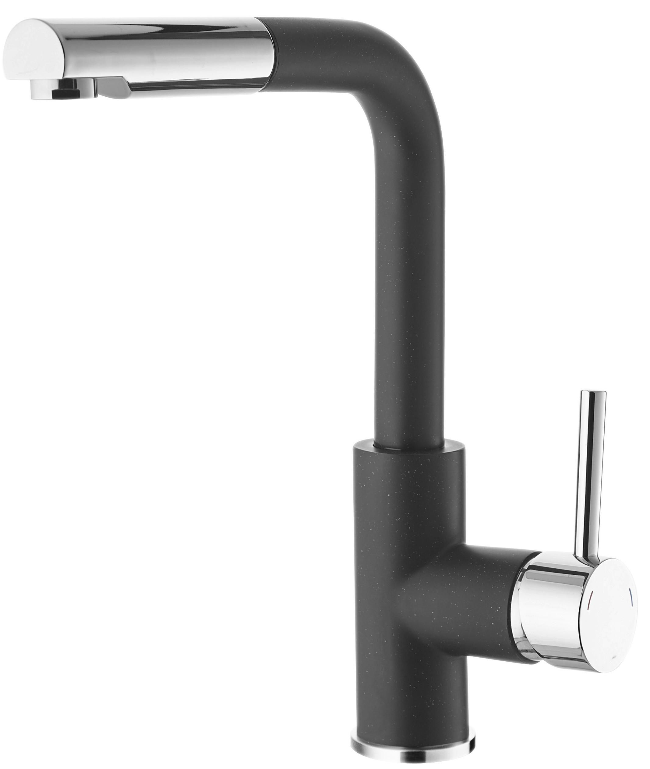 Slavina Nati Black - boje kroma/crna, Moderno