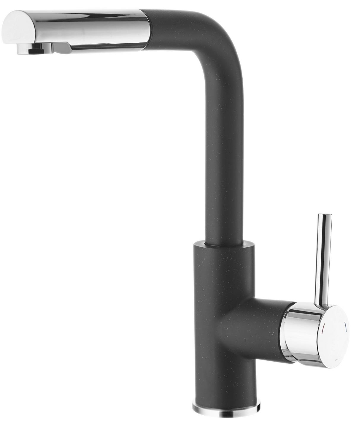 Slavina Nati Black - boje kroma/crna, Moderno