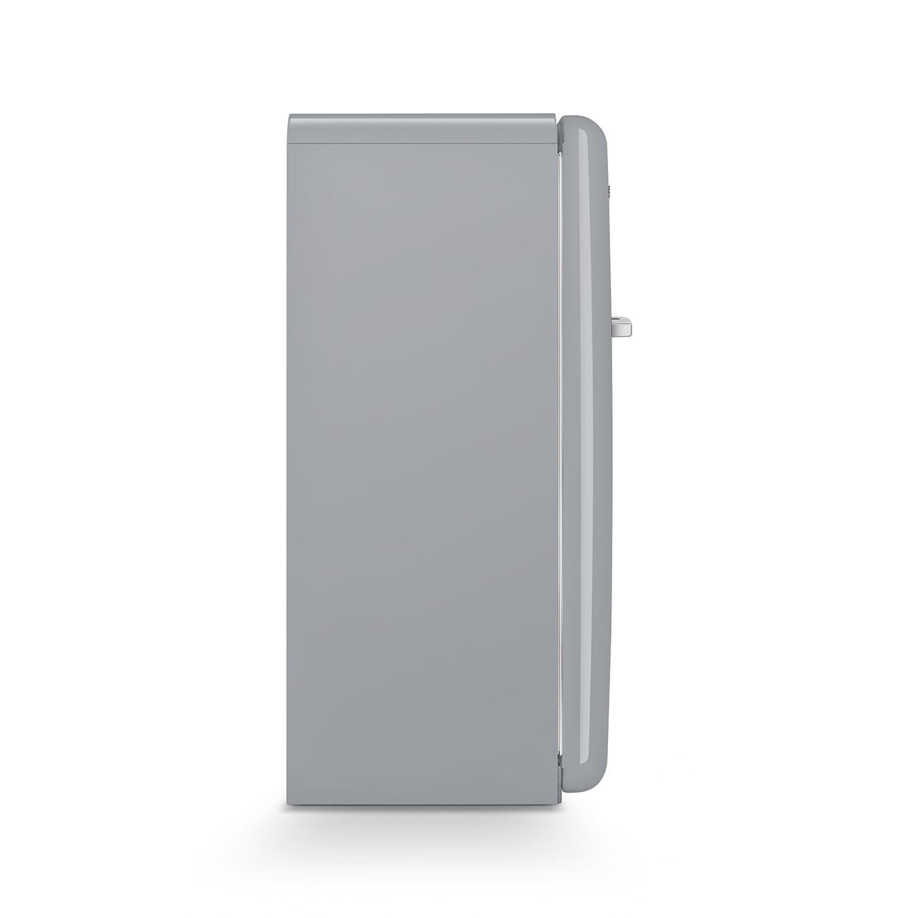 Kühlschrank FAB28RSV5 in Silber - Silberfarben, MODERN, Glas/Metall (60/153/72,8cm) - SMEG