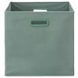 Faltbox Elli Jadegrün - Jadegrün, MODERN, Karton/Textil (33/33/32cm) - Modern Living Faltbox Elli Jadegrün - Jadegrün, MODERN, Karton/Textil (33/33/32cm) - Modern Living