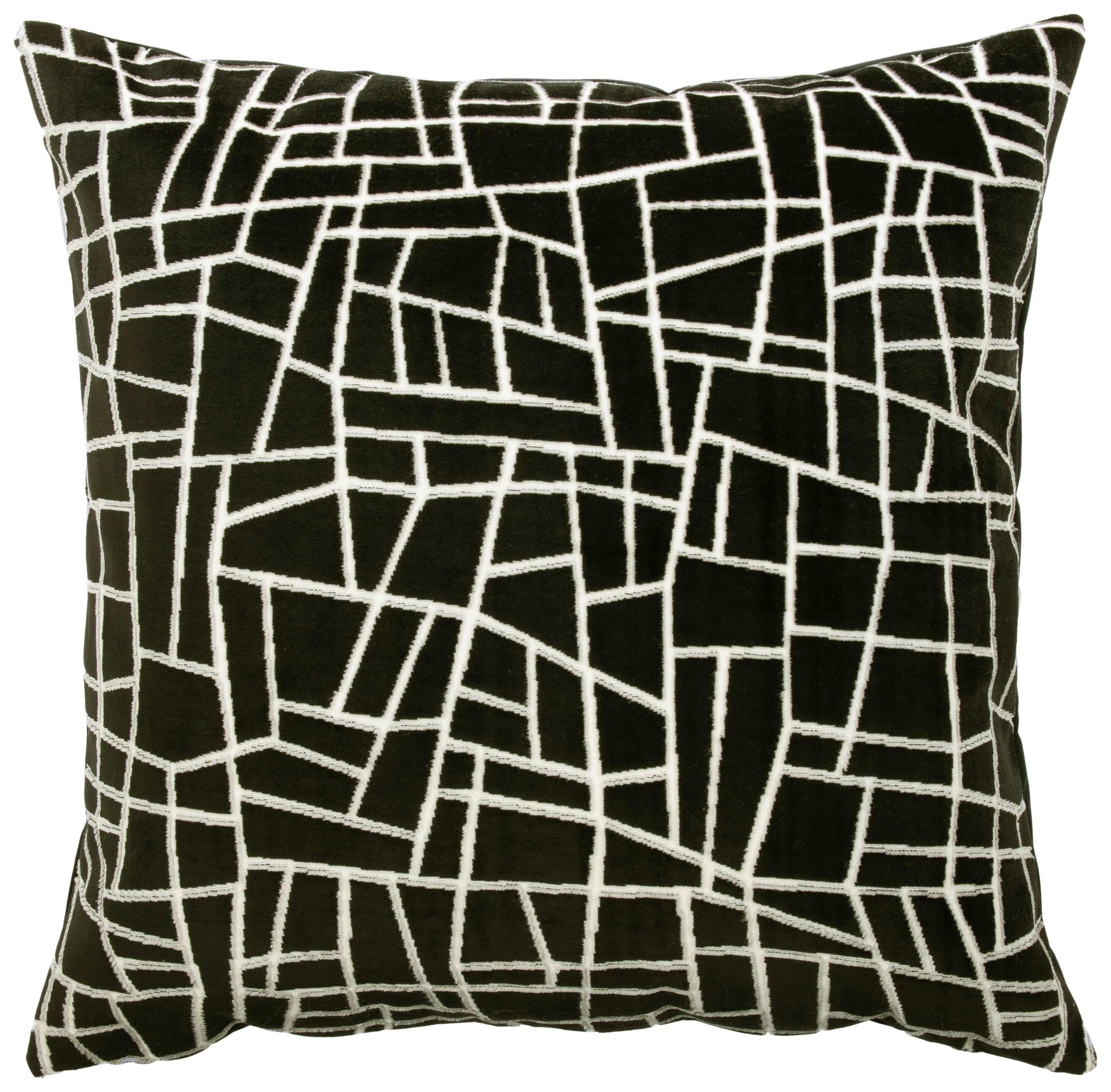 Kissenhülle Georg Schwarz ca. 40x40cm - Schwarz, Textil (40/40cm)