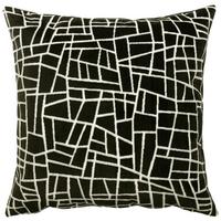 Kissenhülle Georg Schwarz ca. 50x50cm - Schwarz, Textil (50/50cm)