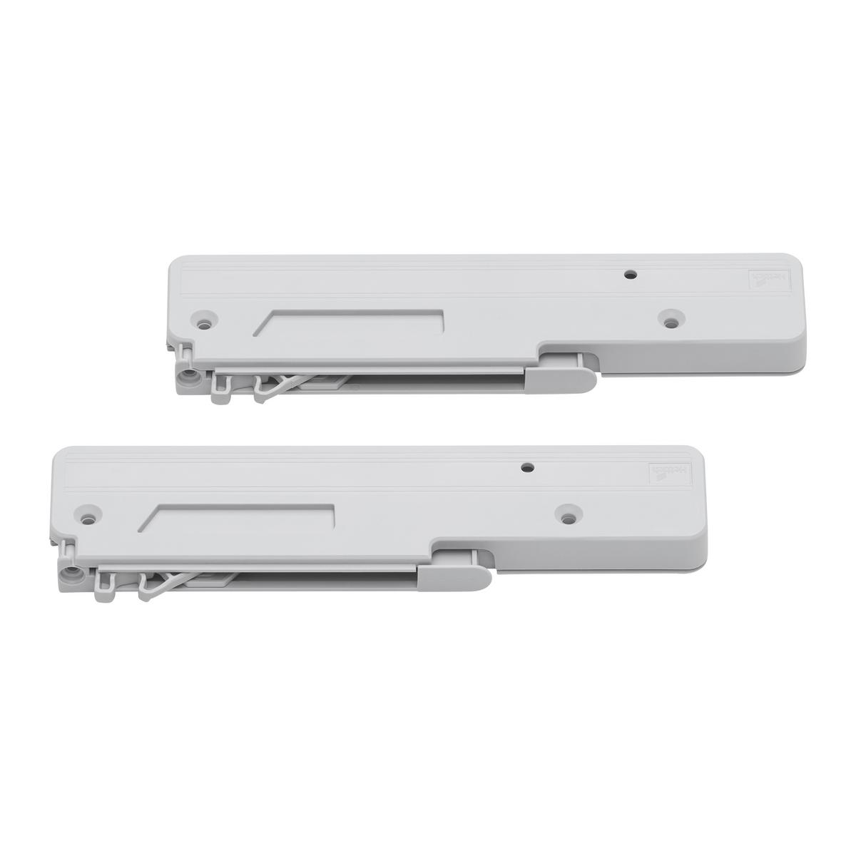 Türdämpfer Grau, 2-teilig - Grau, MODERN, Kunststoff - Based