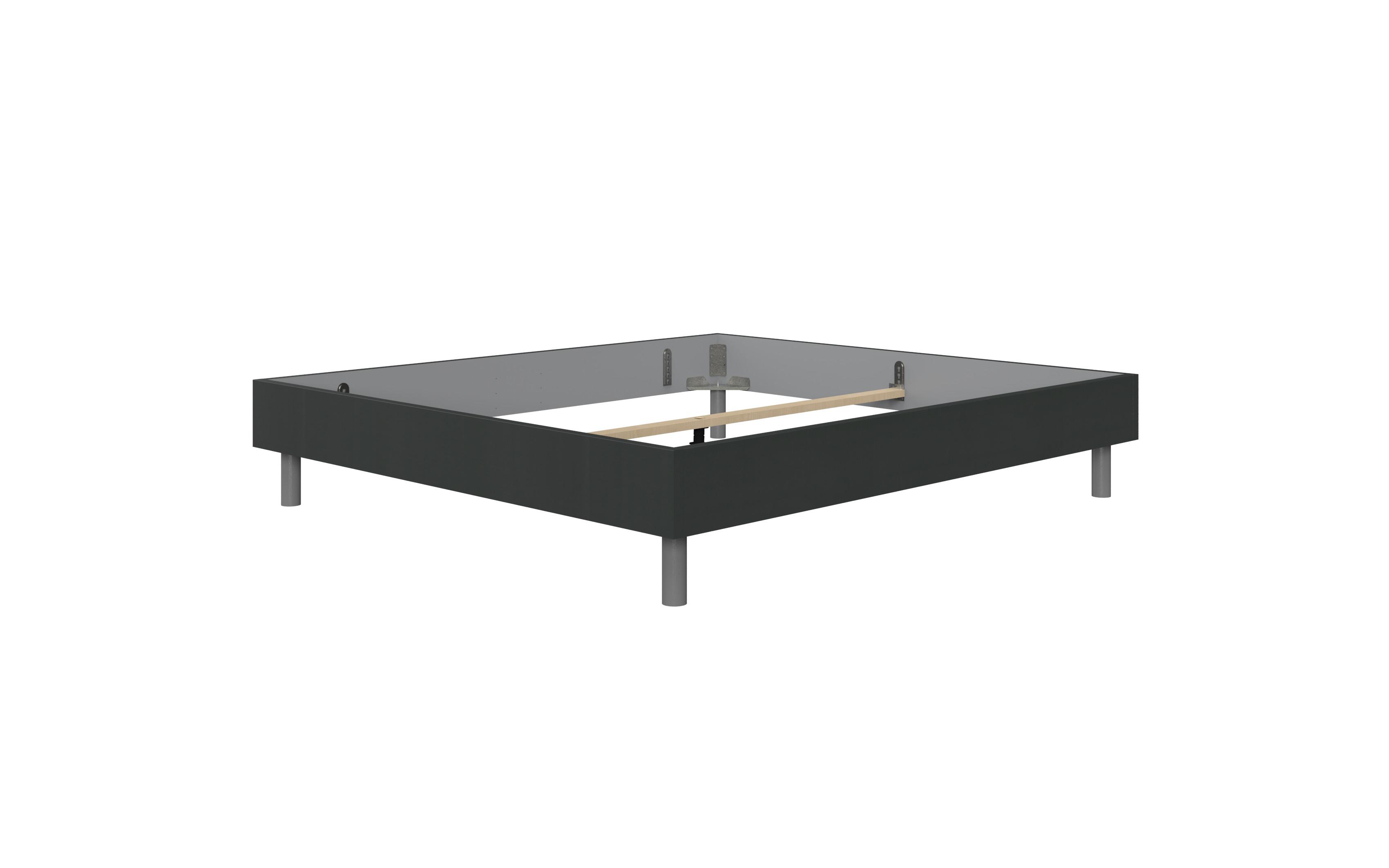 Posteljni Okvir Easy, Barva Grafita, 160x200 - Moderno (160/200cm) - Mömax